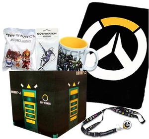 Overwatch Collectibles | Mystery Box Box | Fleece Blanket | Mug | Pins - Picture 1 of 6
