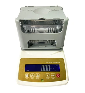 Densiómetro Oro con Capacidad de Peso 0.01-600g Densidad Precisión 0.001g/cm3 - Imagen 1 de 9