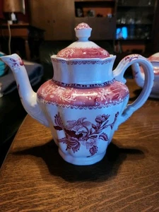 Spode Camilla Copeland Pink Tassen,Kuchenteller, Eierbecher, Kanne... - Bild 1 von 12