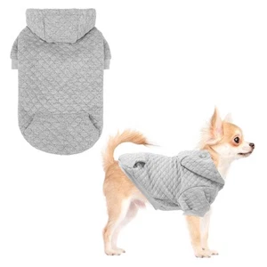 Dog Hoodie Pet Clothes Sweater with Hat and Pocket for Small Medium Large Dog... - Picture 1 of 9