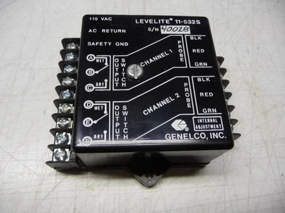 Levelite Model #11-532S, 2 Channel Level Controller, 2 - SPDT Contacts, 115 Vac - Image 1 of 4