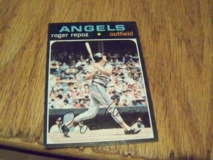 ROGER REPOZ 1971 TOPPS BASEBALL CARD #508 - Picture 1 of 1