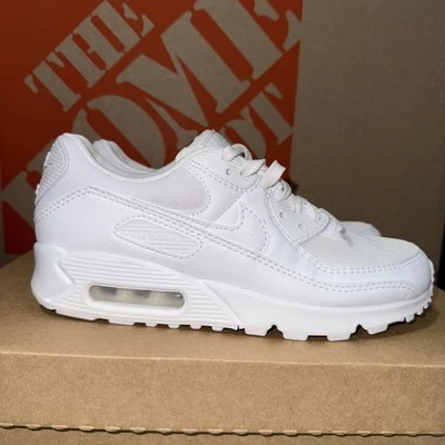 Nike Air Max 90 'Triple White' para mujer 2021 (W) (DH8010-100) Talla 7 Foto 1 de 4