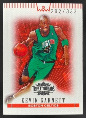 Kevin Garnett 2007-08 Topps Triple Threads /333 #5 Celtics - Image 1 of 4