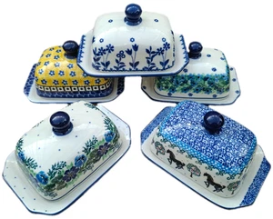 Kleine Butterdose, Butterglocke 1/4 Pfund-125g BUNZLAUER KERAMIK KATZENMOTIV - Bild 1 von 43