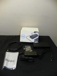 Estación de acoplamiento de pantalla triple Dell D3100 USB 3.0 Ultra HD/4K de caja abierta THMY8 - B - Imagen 1 de 10