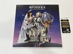 JSA COA DANNY ELFMAN signed handsigniert Beetlejuice Vinyl Soundtrack Album - Bild 1 von 3