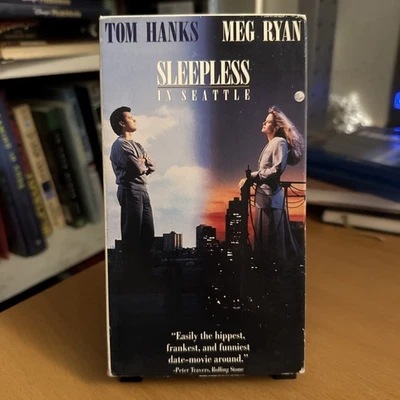 Sleepless in Seattle (VHS Tape, 1993) Tom Hanks Meg Ryan - Image 1 of 4