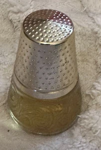 Vintage Avon Golden Thimble Perfume Chrisma Cologne 2 Fl Oz Excellent Condition - Picture 1 of 4
