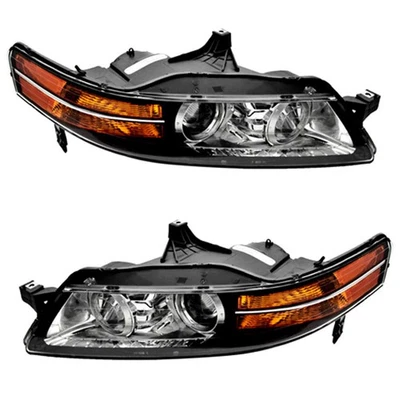 For 07-08 TL 3.2L Front Halogen Headlight Headlamp Head Light with Bulb PAIR SET — 第 1/4 张图片