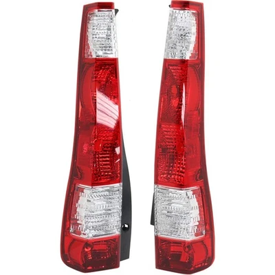 Tail Light Set For 2005-2006 Honda CR-V Left and Right Clear/Red Halogen - Изображение 1 из 4
