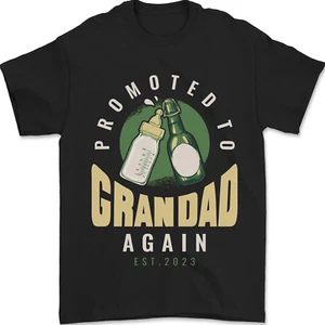 Promovido a Grandad Est. Camiseta para hombre 2023 100 % algodón - Imagen 1 de 99