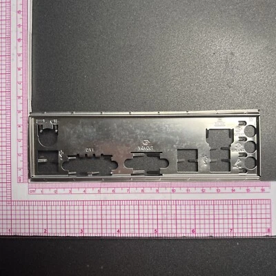 Protector de E/S ATX para placa base desconocida placa posterior de E/S Foto 1 de 2