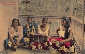 TAHITI - Ute Tahiti - Concert Tahitien - Femmes à l'accordéon - Ed. Cliché Bopp - Picture 1 of 2