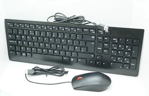 Lenovo USB Wired UK Keyboard and Mouse Set - Calliope Gen2 5D50U84471 00PH133 - Bild 1 von 4