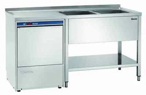 Bartscher Spülcenter 700, B1600 2 Becken RE - Bild 1 von 3