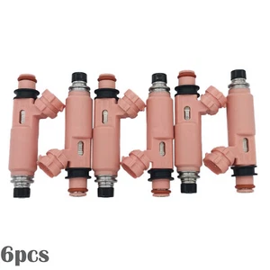 6x Fuel injectors 23250-20030 for Toyota Highlander Sienna Lexus RX330 ES300 - Picture 1 of 10