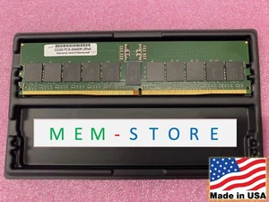 192GB 6x32GB DDR5-4800 RDIMM RAM Compatible w/ BCM HPM-SRSUAA HPC Motherboard - Picture 1 of 6