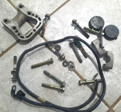 LOTE DE HARDWARE YAMAHA EXCITER II 570EX PHAZER 1992 1993 #1 CABLE MOTO DE NIEVE PIEZAS Foto 1 de 4