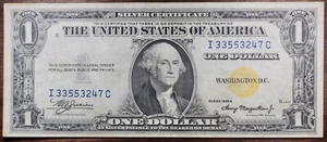 1935-A $1 Silver Certificate North Africa WWII Emergency Issue AU+ P110 - Picture 1 of 2