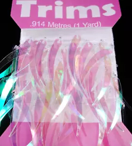 Sequin/Bead Trim 914mm Clear AB Comet Dance Costume Stage - Picture 1 of 1