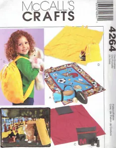 Easy Fleece Decken Duffle Carrier McCalls 4264 Schnittmuster - Bild 1 von 2