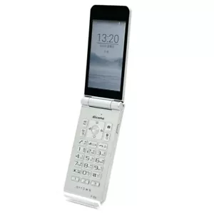 Fujitsu strzałki F-03L Docomo SIM odblokowany srebrny telefon komórkowy ANDROID - Zdjęcie 1 z 1