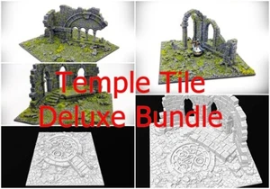 Antike Ruinenstadt modulare Fliesen - Tempelfliese Deluxe Bundle - Tabletop RPG Gelände - Bild 1 von 6