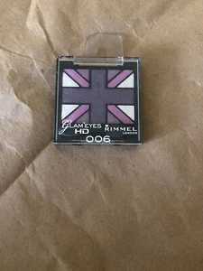 Rimmel Glam’Eyes HD EYE SHADOW #006 Purple Reign - Picture 1 of 1