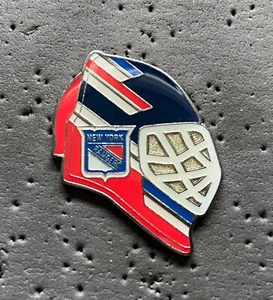New York Rangers Goalie Mask NHL Hockey Pin - Imagen 1 de 1