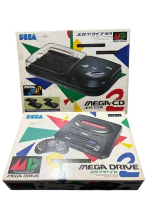 Consola de juegos Genesis Mega Drive Mega CD Sega HAA-2910 usada de Japón USADA Foto 1 de 3