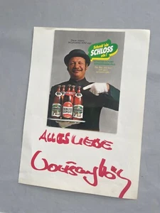 WOLFGANG VOLZ († 2018) signed signiert Albumausschnitt 17x24 Autogramm autograph - Picture 1 of 1