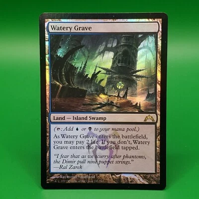 Magic the Gathering MtG Gatecrash Rare Foil Watery Grave #249 - Image 1 of 4