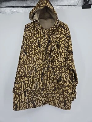 Columbia Camouflage Cattails Camo Hooded Hunting Jacket Vintage Mens XL  - Image 1 of 4