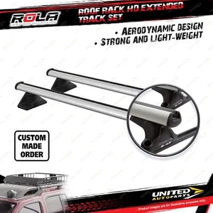 2 x Rola 1250mm HD Extended Track Roof Rack Bars for Suzuki APV 5D Van 6/2005-On - Picture 1 of 2