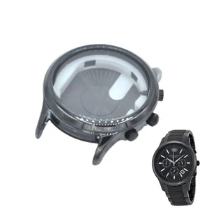 AR1452 43mm Black Ceramic Watch Case Crystal Glass Included For Emporio Armani - Picture 1 of 7