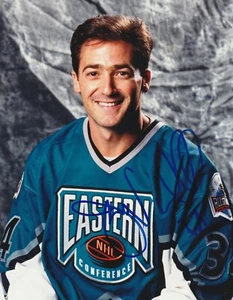 JOHN VANBIESBROUCK FLORIDA PANTHERS 1996 ALL-STAR ACTION SIGNED 8X10 - Bild 1 von 1