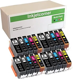 Inkjetcorner Compatible Ink Cartridges Replacement for PGI-220 CLI-221 PGI220... - Picture 1 of 1