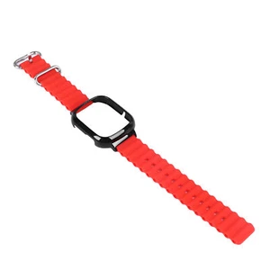 Wristwatch Strap Sport Silicone Band Soft Anti Falling Flexible Durability - Picture 1 of 22