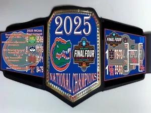 2025 Florida Gators NCAA Men's Basketball National Champions Championship Belt - Picture 1 of 2