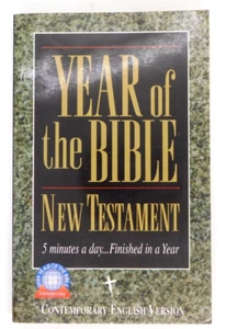 Buchbibel Jahr der Bibel Neues Testament Zeitgenössische Englische Version 1999 - Bild 1 von 2