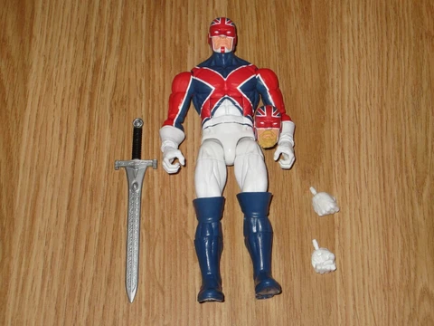 Marvel Legends X-Men Captain Britain from Excalibur 3-Pack With All Accessories Cover