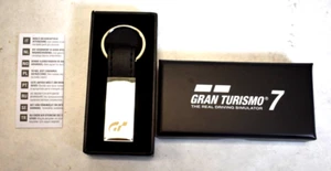 Gran Turismo 7 Key Chain/Keychain Official/Brand New PS4/PS5 Faux Leather Promo - Picture 1 of 5