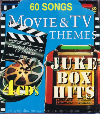 60 Movie & TV Themes *New and Sealed 4-Disk Set* - Image 1 of 2