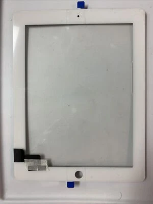 Repuesto Digitalizador Cristal Pantalla Blanca para iPad 2 A1395 A1397 A1396 + Herramientas Foto 1 de 2