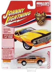1971 AMC Javelin AMX Senape *RR* Johnny Lightning Muscle Cars 1:64 - Foto 1 di 3
