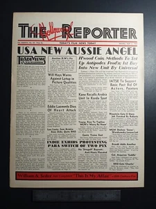 Hollywood Reporter April 3 1937 USA New Australia Angel Will Hays Eastman super - Bild 1 von 2