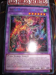 YU-GI-OH! STR SECRET APELIO BÊTE SPIRITUELLE ULTIME THSF-FR028 MINT EDITION 1 - Picture 1 of 1