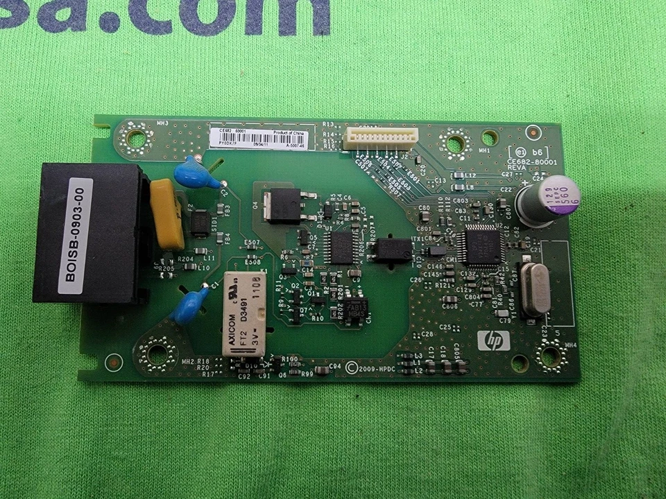 HP  LaserJet M1536dnf Printer Fax Card Board CM1415 400 300 CE682-60001 - Image 1 of 1