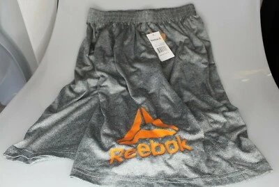 Pantalones cortos reebok niño S88201rb talla XL gris jaspeado y naranja Foto 1 de 3